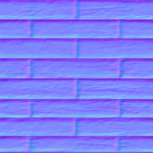 Normal Map for Bt Wood Floor 5 Seamless Planks By Linda Kellie