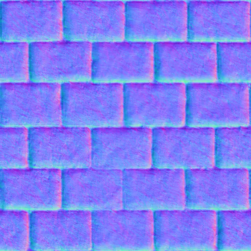 Normal Map for Ground Stone Gritty