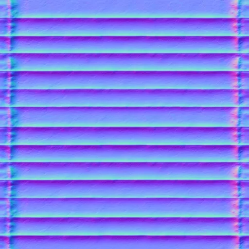 Normal Map for Colorful Teal Siding