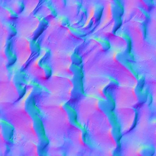 Normal Map for Sand 014