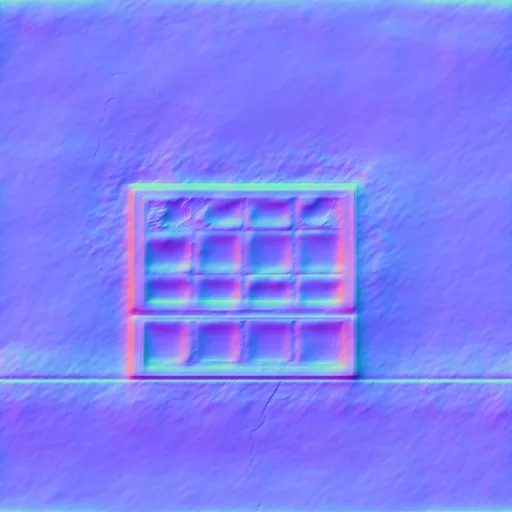 Dirty Wall1 With Window Broken main texture preview