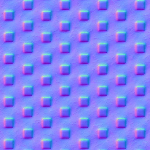 Normal Map for Metal Sheet Cutout