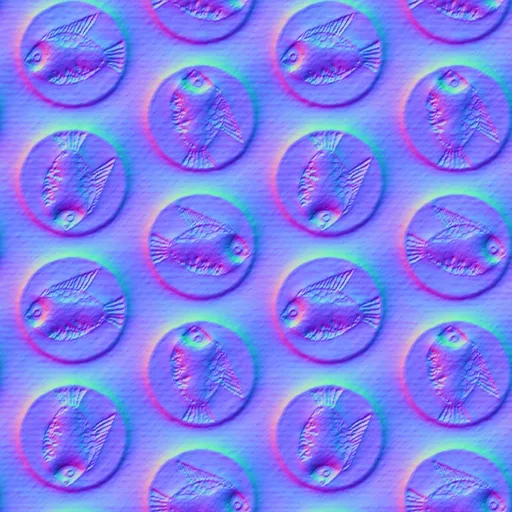Normal Map for 087Tissu