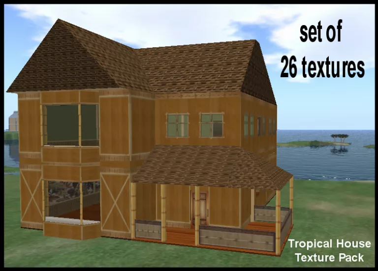 Sign Tropical House Textures main texture preview