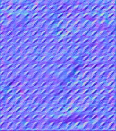 Normal Map for Grunge Rusted Metal Tile