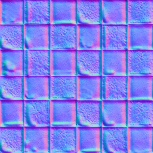 Normal Map for Zadaroo Tile Aqua