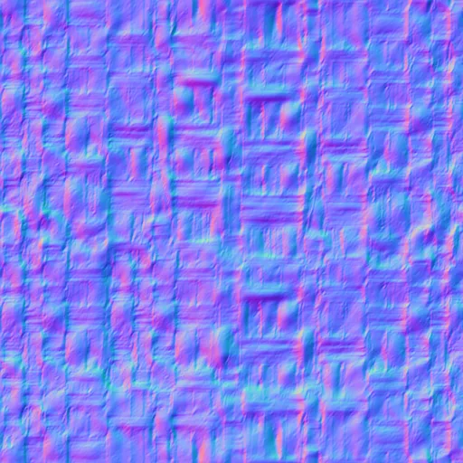 Normal Map for Bt Woven6 By Linda Kellie