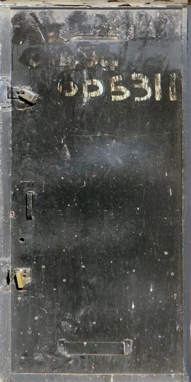 Door Wood Steel Plate Old main texture preview