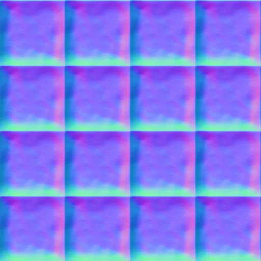 Normal Map for Bt Tile1 Blue2 By Linda Kellie