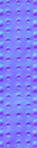 Normal Map for White Leather Strap 5
