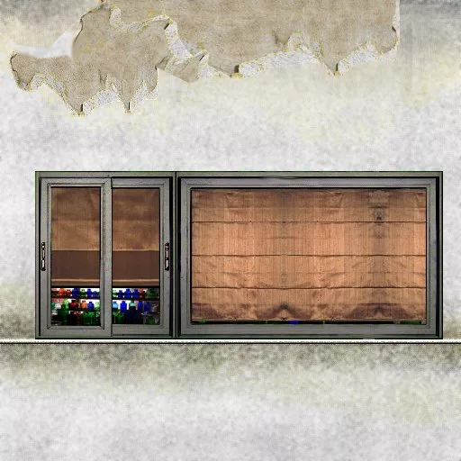 Dirty Wall13 With Windows main texture preview