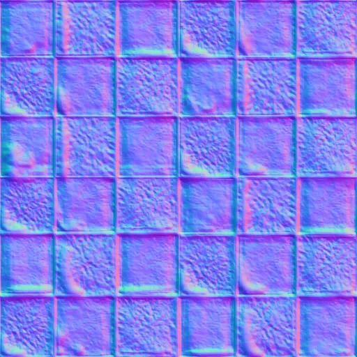 Normal Map for Zadaroo Tile Lime