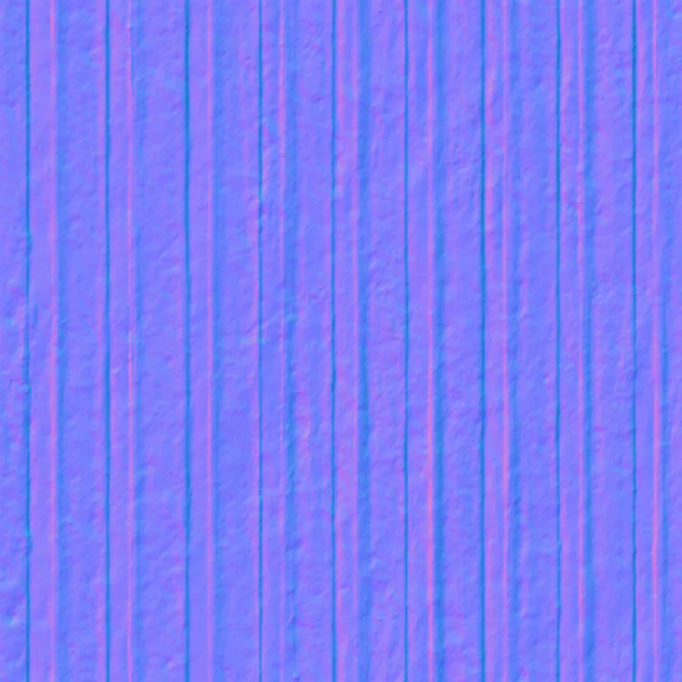 Normal Map for Concrete Ribbed3