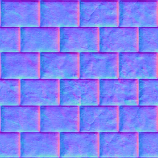 Normal Map for 16 Gris Vert
