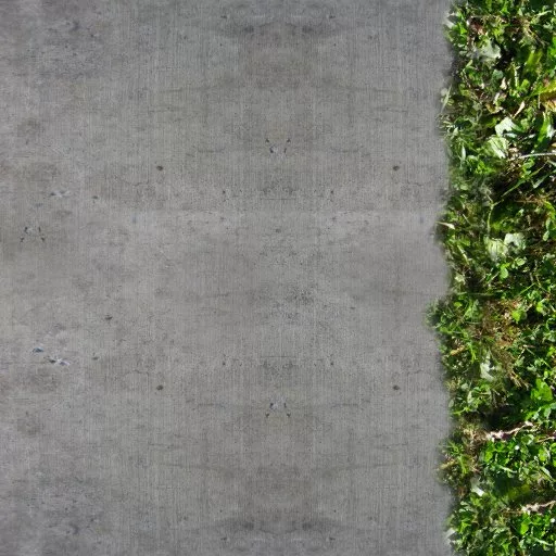 Zadaroo Cement Grass Edge Right main texture preview