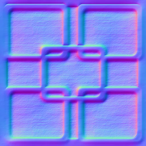 Normal Map for Bt Asian3 Stringcloth By Linda Kellie