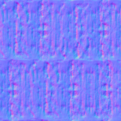 Normal Map for Old Wood Chipped Paint Planks Mossy2