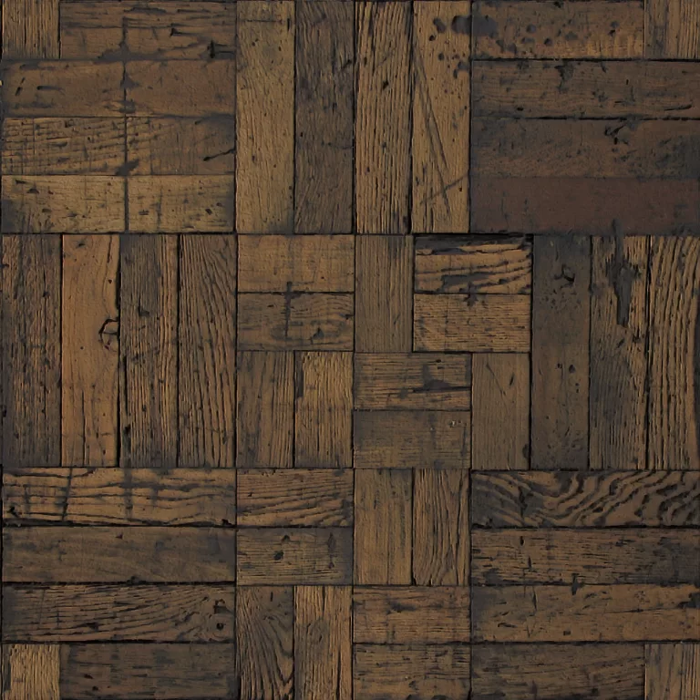Cc0 Dark Wood Parqet main texture preview
