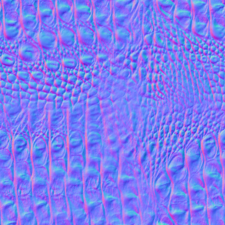 Normal Map for Gatorcolorful Seamless
