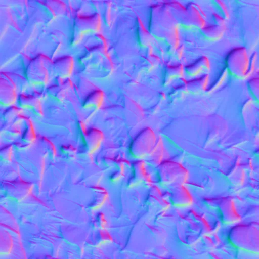 Normal Map for Flowers Pink