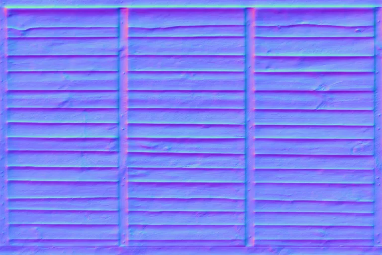 Normal Map for Fence Wood Trellis2