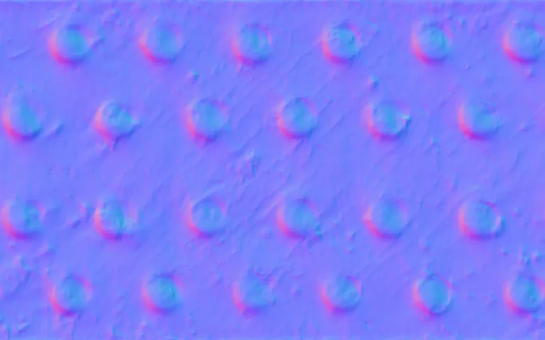Normal Map for Metal Girder Studded4