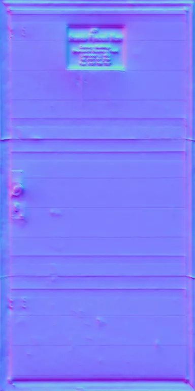 Normal Map for Door Prefab