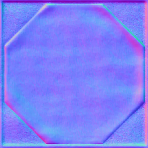 Normal Map for Bt Tile2 Pink1 By Linda Kellie