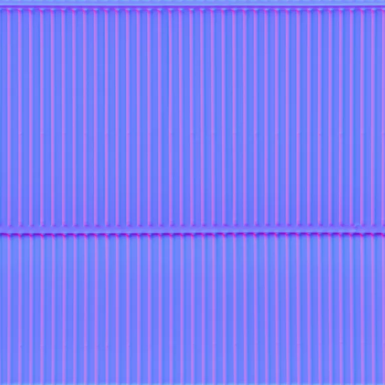 Normal Map for Metal Corrugated11