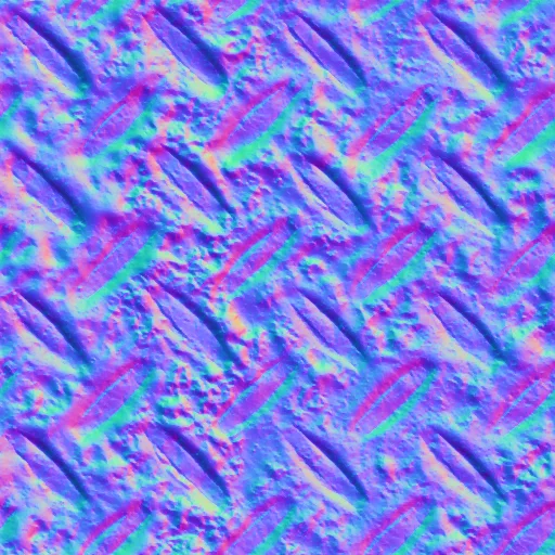 Normal Map for Metal Sheet Diffuse