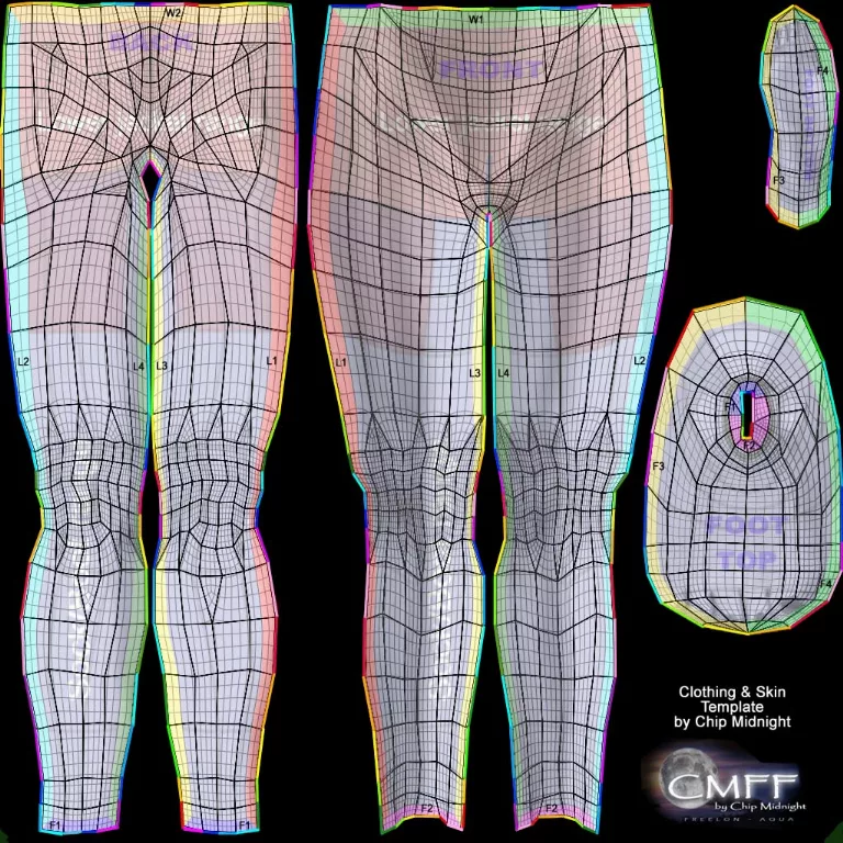 Cmff Master Template Lower main texture preview