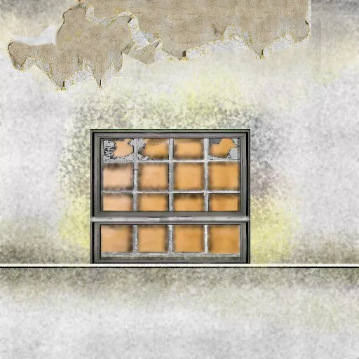 Dirty Wall13 With Window Broken main texture preview