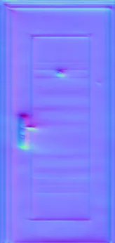 Normal Map for Autumn House Door