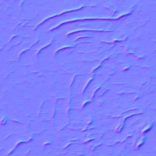 Normal Map for Bark055