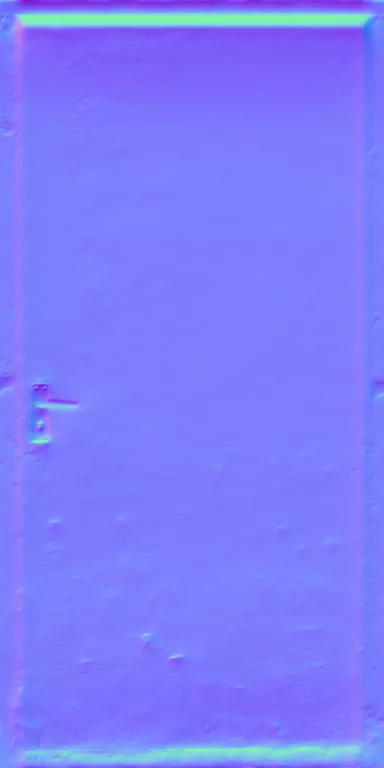 Normal Map for Door Wood Tan