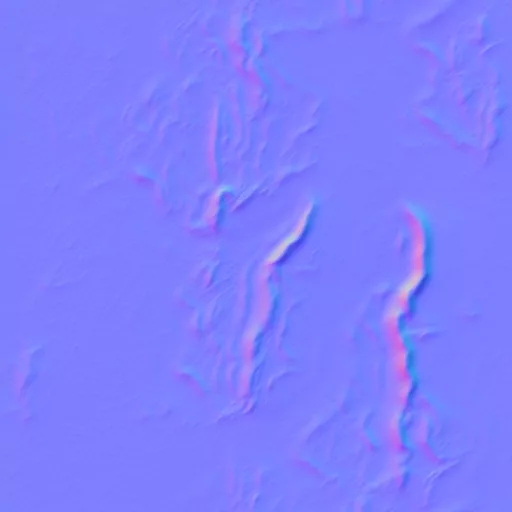 Normal Map for Bark054