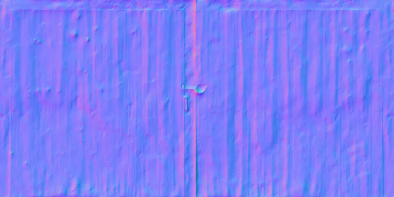 Normal Map for Doors Garage3