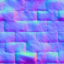 Normal Map for Smooth Grey Brick Cc By Emmanuel Puybaret Of Eteks Copy