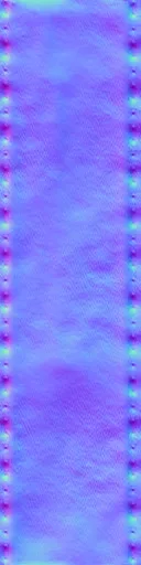 Normal Map for Lt Brown Leather Strap 3