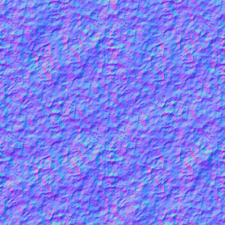 Normal Map for Ground Dirt Garden Color