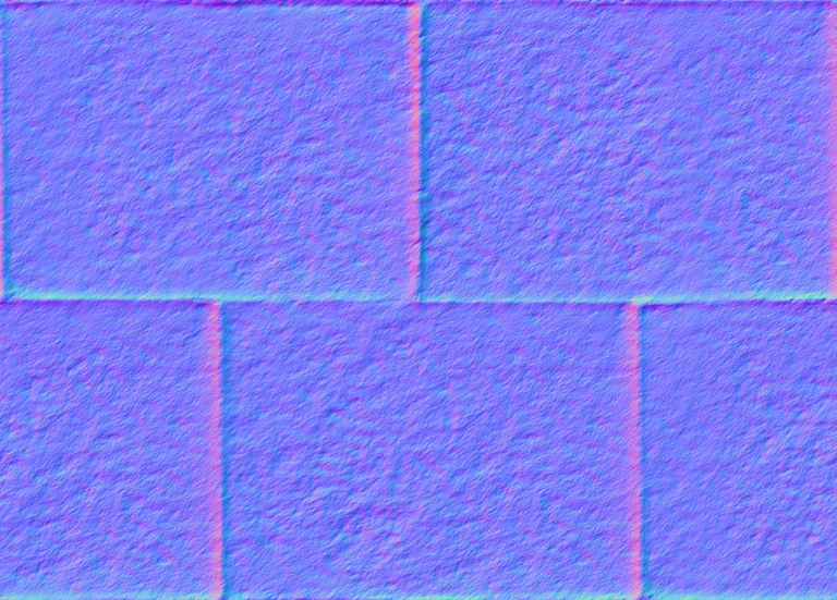 Normal Map for Pavement1