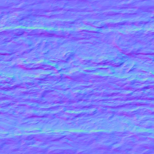 Normal Map for Sandy Cliff