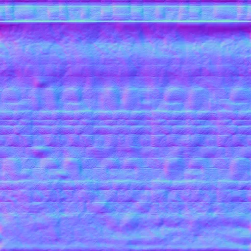 Normal Map for Dirty4 Wall 1