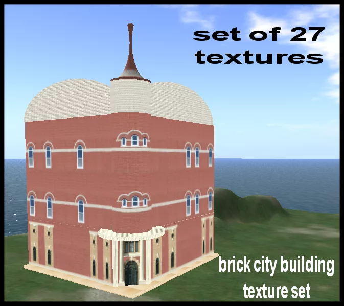 Sign Brick City Building Textures main texture preview