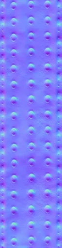 Normal Map for Dark Blue Leather Strap 5