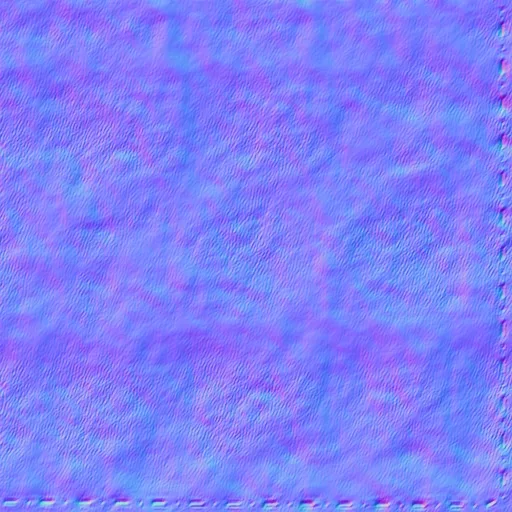 Normal Map for Yellow Leather Seams 1