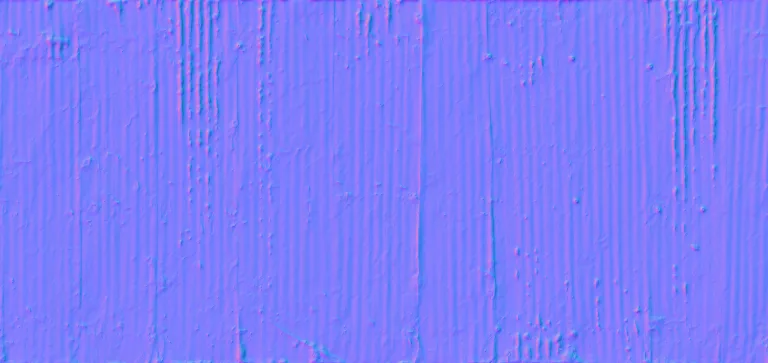 Normal Map for Metal Corrugated19