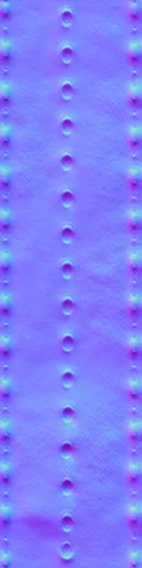 Normal Map for White Leather Strap 4V01