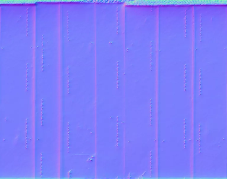 Normal Map for Wall Barrier Boards2