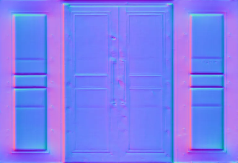 Normal Map for Doors Multi
